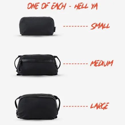 WANDRD Tech Bag Small Black TP SM BK 2