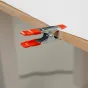 Sortimenta jaunumi - Caruba Metal Multi-spring Clamp 4 inch red - ātri pasūtīt no ražotāja