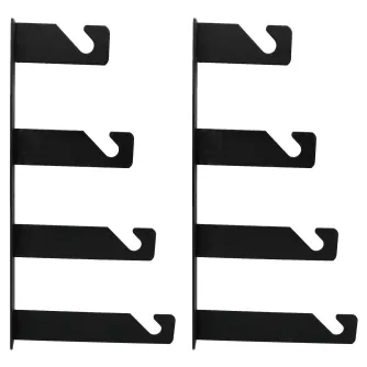 Sortimenta jaunumi - Caruba Achtergrond Houder Haken (voor 4 x achtergrond-rol-systeem) wand/muur-montage - ātri pasūtīt no ražotāja