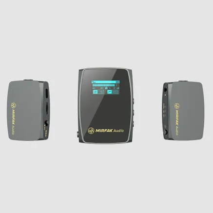 Opruiming MIRFAK DUAL CHANNEL COMPACT WIRELESS MICROPHONE SYSTEM WE10 PRO MFA11