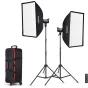 LED Monobloki - Godox SL100D LED Video Light Two Light Kit - ātri pasūtīt no ražotāja
