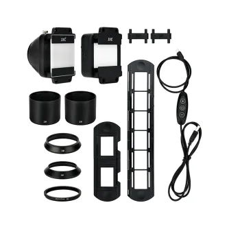 Scanners - JJC FDA-S1 Film Digitizing Adapter and LED Light Set - quick order from manufacturer