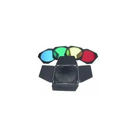 Falcon Eyes Barndoor Kit for Standard Reflector