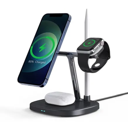 Choetech 15W 4 in 1 Wireless Charger Holder Magsafe T583 F 01.01.01.XX T583 F 101ACBK