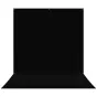 Fonu komplekti ar turētāju - Westcott X-Drop Pro Wrinkle-Resistant Backdrop Kit - Rich Black Sweep (8 x 13) - ātri pasūtīt no ražotāja