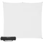 Fonu komplekti ar turētāju - Westcott X-Drop Pro Wrinkle-Resistant Backdrop Kit - High-Key White (8 x 8) - perc šodien veikalā un ar piegādi