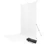 Fonu komplekti ar turētāju - Westcott X-Drop Pro Kreukbestendige Achtergrond Kit - High Key White Sweep (8 x 13) - ātri pasūtīt no ražotāja