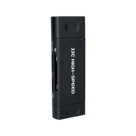 JJC CR UTC5AC Memory Card Reader zwart CR UTC5AC black