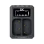 Sortimenta jaunumi - JJC Olympus DCH-BLX1 USB Dubbele Batterijlader (Olympus OM System BCX-1)  - ātri pasūtīt no ražotāja