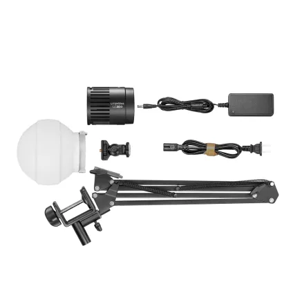 Godox Litemons LED Tabletop Video Light Single Light Kit LC30D K1