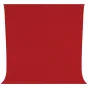 Foto foni - Westcott Wrinkle-Resistant Backdrop - Scarlet Red (2,7 x 3m) - ātri pasūtīt no ražotāja