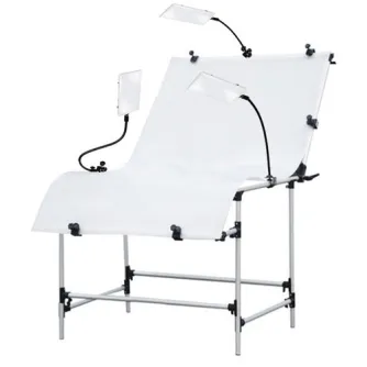 Priekšmetu foto galdi - BRESSER BR-PT103 Recording table 100 x 200 cm + LED - ātri pasūtīt no ražotāja
