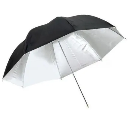 BRESSER SM-11 Reflective Umbrella White/black 83cm