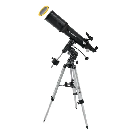 BRESSER Polaris-II 102/600 EQ3 Refractor Telescope with Smartphone Adapter & Solar Filter