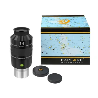 Teleskopi - Bresser EXPLORE SCIENTIFIC 100° Ar Eyepiece 14mm (2") - ātri pasūtīt no ražotāja