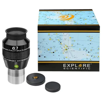 Teleskopi - Bresser EXPLORE SCIENTIFIC 82° Ar Eyepiece 6,7mm (1,25")  - ātri pasūtīt no ražotāja