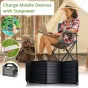 Portatīvie saules paneļi un spēkstacijas - BRESSER Mobile Solar Charger 40 Watt with USB and DC output - ātri pasūtīt no ražotāja