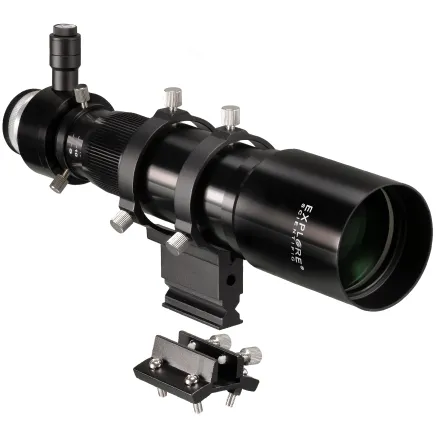 Bresser EXPLORE SCIENTIFIC 10x60 Finder and Guider Scope with Helical Focuser, 1.25inch and T2 connection