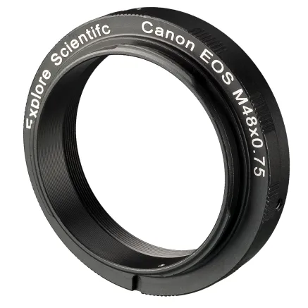 Bresser EXPLORE SCIENTIFIC Camera-Ring M48x0.75 for Canon EOS