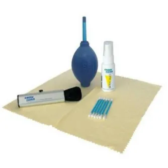 Foto kameras tīrīšana - Green clean CS-1500 tīrīšanas kompl. (lupatiņa, otiņa, pūslis putekļu nopūšanai) Cleaning Kit - perc šodien veikalā un ar piegādi