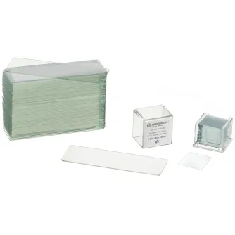 Mikroskopi - BRESSER Blank Slides/Cover Plates 50/100 pieces - ātri pasūtīt no ražotāja