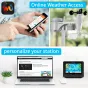Meteoroloģiskās stacijas - BRESSER WIFI Color Weather Station with 5in1 profi sensor - perc šodien veikalā un ar piegādi