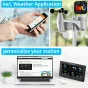 Meteoroloģiskās stacijas - BRESSER WIFI ClearView Weather Station with 7-in-1 Sensor - ātri pasūtīt no ražotāja