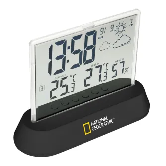 Meteoroloģiskās stacijas - Bresser Wireless Weatherstation Transparent - ātri pasūtīt no ražotāja