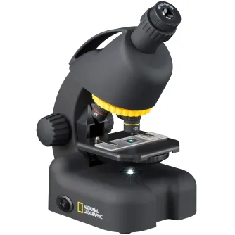 Mikroskopi - Bresser NATIONAL GEOGRAPHIC 40-640x Microscope with Smartphone Adapter - perc šodien veikalā un ar piegādi
