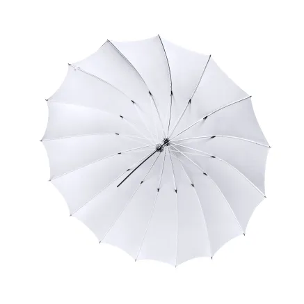 BRESSER SM-08 Jumbo Translucent Umbrella white 162 cm