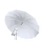 Foto lietussargi - BRESSER SM-08 Jumbo Translucent Umbrella white 162 cm - ātri pasūtīt no ražotāja