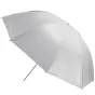 Foto lietussargi - BRESSER SM-04 Reflective Umbrella white/silver 109 cm - ātri pasūtīt no ražotāja
