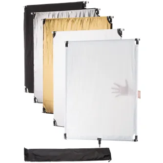 Atstarotāju paneļi - BRESSER BR-FP8 5in1 Reflector Panel 80x100cm Flag set - ātri pasūtīt no ražotāja