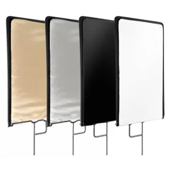 Atstarotāju paneļi - BRESSER C-Stand 5-in-1 Flag Panel 75x90cm - ātri pasūtīt no ražotāja