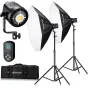 Monolight Style - BRESSER BR-80SL COB LED 80W Dual Kit - quick order from manufacturer