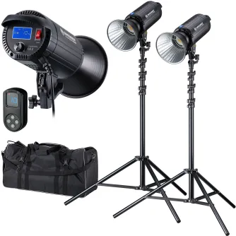 Monolight Style - BRESSER BR-200S COB LED Daylight Dual Kit - quick order from manufacturer