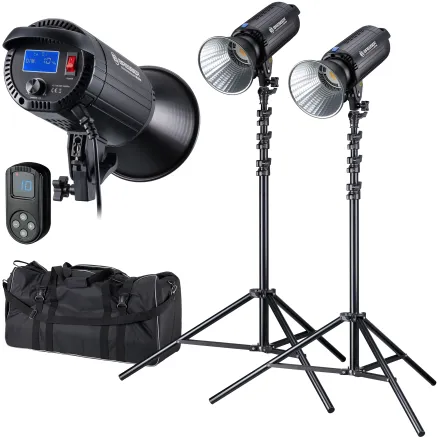 BRESSER BR-200S COB LED Daylight Dual Kit