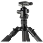Foto statīvi - BRESSER BR-2504X8C-B1 Carbon Camera Tripod also usable as Monopod or Ground Level Tripod - ātri pasūtīt no ražotāja
