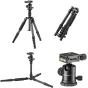Foto statīvi - BRESSER BR-2205-N1 Carbon Photo Tripod up to 8 kg also usable as Ground Level Tripod - ātri pasūtīt no ražotāja