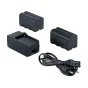 Kameru akumulatori - Battery Charger SP-CHG + 2 x Battery NP-F750 komplekts - perc šodien veikalā un ar piegādi
