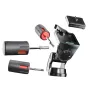 Statīvu galvas - Walimex FT-010H_sw 3D-Pro-Neiger 5kg 14cm 12164 - ātri pasūtīt no ražotāja