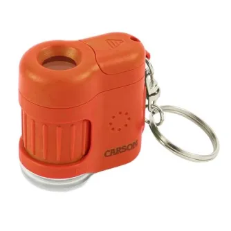 Sortimenta jaunumi - Carson Pocket Microscope MicroMini 20x Orange - ātri pasūtīt no ražotāja
