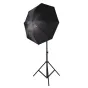 Sortimenta jaunumi - Falcon Eyes Umbrella Set White/Black 152 cm incl. tripod and bracket - ātri pasūtīt no ražotāja