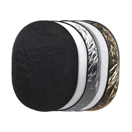 BRESSER BR-TR1 5 in 1 Collapsible Reflector 150x200cm