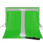 Fonu komplekti ar turētāju - BRESSER BR-D23 Background System + Background Cloth 3 x 6m Chromakey Green - ātri pasūtīt no ražotāja
