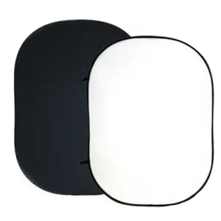 BRESSER Foldable Background BR-3 180 x 240cm Black/White