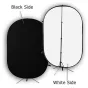 Foto foni - BRESSER Foldable Background BR-3 180 x 240cm Black/White - ātri pasūtīt no ražotāja