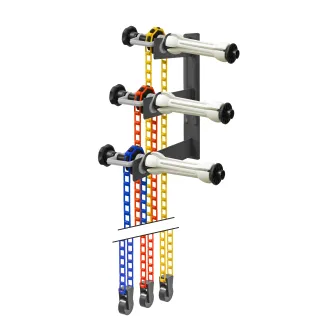 Fonu turētāji - BRESSER MB-1 Background Support System for 3 Background Rolls - ātri pasūtīt no ražotāja