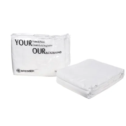 BRESSER Y-9 Background Cloth 4 x 6 m white