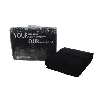 Foto foni - BRESSER Y-9 Background Cloth 6 x 6m Black - perc šodien veikalā un ar piegādi